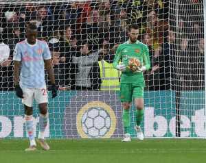 De Gea reakciója a Watford elleni vereségre