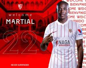 Hivatalos: Martial kölcsönben Sevillaba igazolt