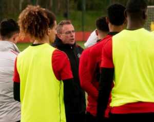 Rangnick: Egy United játékosnak mindig motiváltnak kell lennie