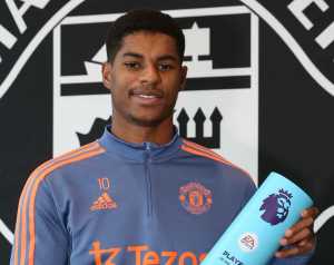 Rashford a Premier League hónap játékosa