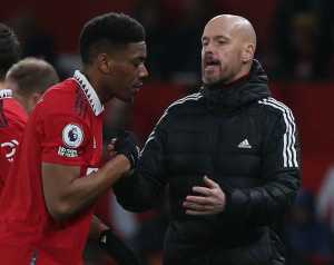 Ten Hag beszélt Martial állapotáról