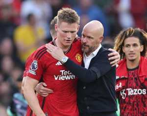 Ten Hag: McTominay az életét adja a Unitedért