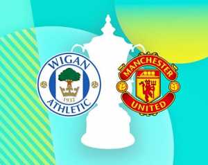 Wigan Athletic 0-2 Manchester United