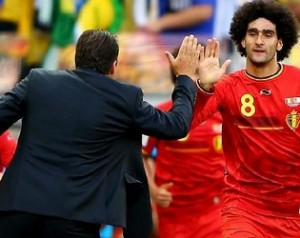 Fellaini góllal segítette Belgiumot