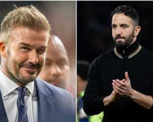 Beckham: Ki kell állni Amorim mellett