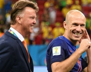 Robben: Van Gaal a Manchesterhez csábított