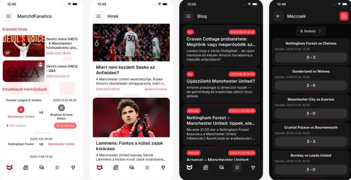 ManUtdFanatics.hu már mobil appon is!