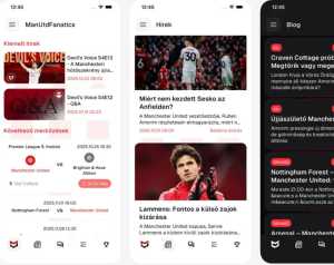 ManUtdFanatics.hu már mobil appon is!