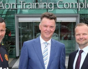 Van Gaal elsõ napja Carringtonban