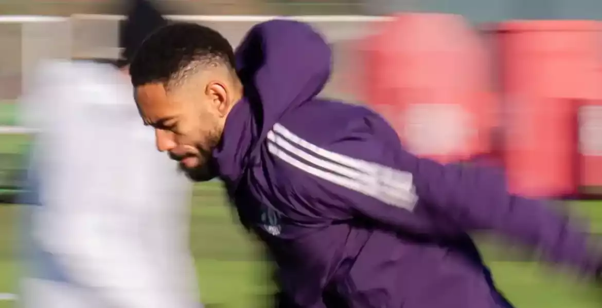 Cunha újra edzésben