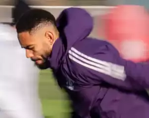 Cunha újra edzésben