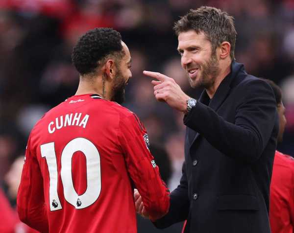 Carrick elégedett Cunha rakciójával