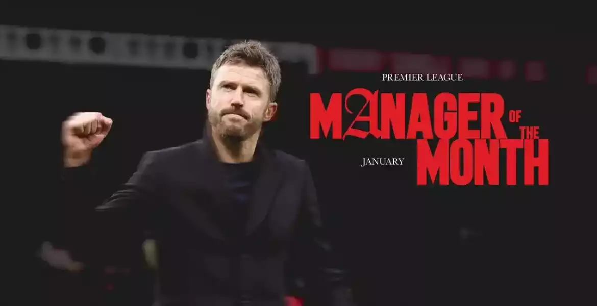 Carrick a hónap menedzsere a Premier League-ben