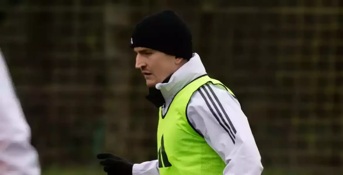 Maguire részt vett a mai edzésen