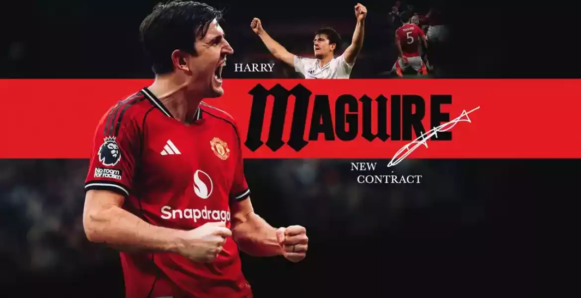 Hivatalos: Maguire hosszabbított