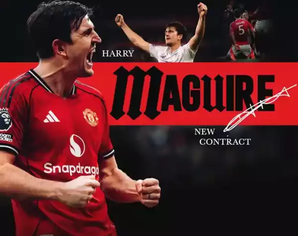 Hivatalos: Maguire hosszabbított