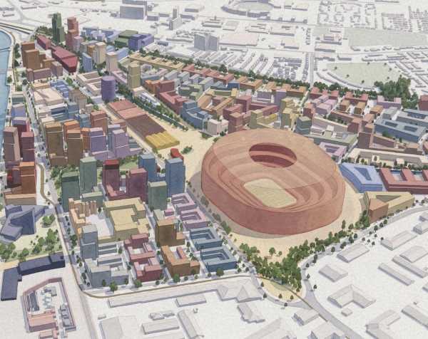 Bemutatták az új stadion tervezett helyszínét