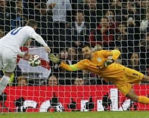 Rooney góllal ünnepelte 100. szereplését