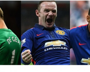 De Gea, Rooney és Smalling a hét csapatában