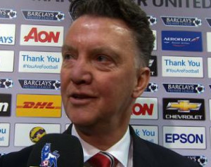 Van Gaal örül Falcao góljának