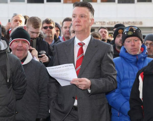Van Gaal a müncheni tragédiára emlékezett