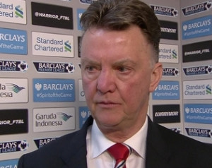 Van Gaal elégedett az elsõ félidõvel