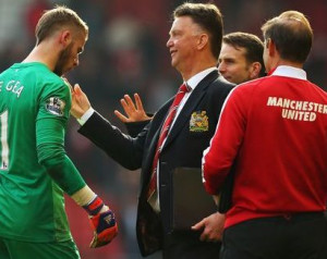 Van Gaal: Nem a BL-kvalifikáción múlik De Gea szerzõdése