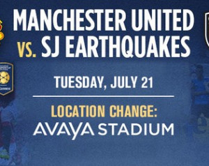 Tour2015: San Jose Earthquakes - Manchester United