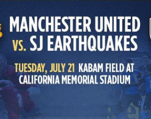 San José Earthquakes 1 - 3 Manchester United