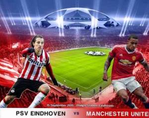 PSV Eindhoven 2-1 Manchester United