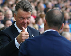 Van Gaal reakciója az Everton elleni gyõzelemre