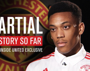 Anthony Martial: Eddigi történetem