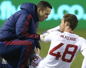 Meg kell mûteni Will Keane-t