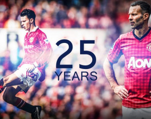 Ryan Giggs: 25 év a Manchester Unitednél