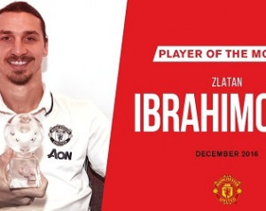 Zlatan lett december legjobbja