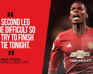 Pogba: Döntsük el az elõdöntõt az Old Traffordon