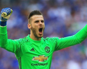 De Gea boldog a Unitednél