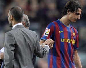 Zlatan: Guardiola egy éretlen edző volt a Barcánál