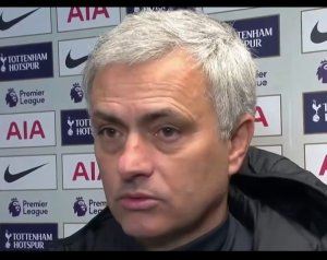 Mourinho reakciója a Spurs elleni vereségre