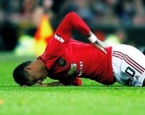 Rashford stressztörést szenvedett, több hétre kidőlt