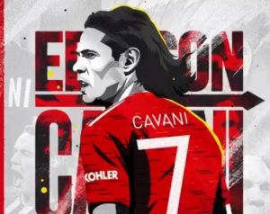 Cavani a 7-es mezszámot kapta