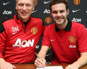 Hivatalos: Juan Mata a Manchester United játékosa